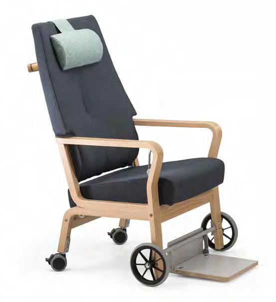 I Duun hvilestol med overstoppet armlen Duun vilfåtölj med polstrad armstöd Duun high back chair with upholstered armrest Duun ochlehner mit gepolsterten Armlehnen J Duun hvilestol med