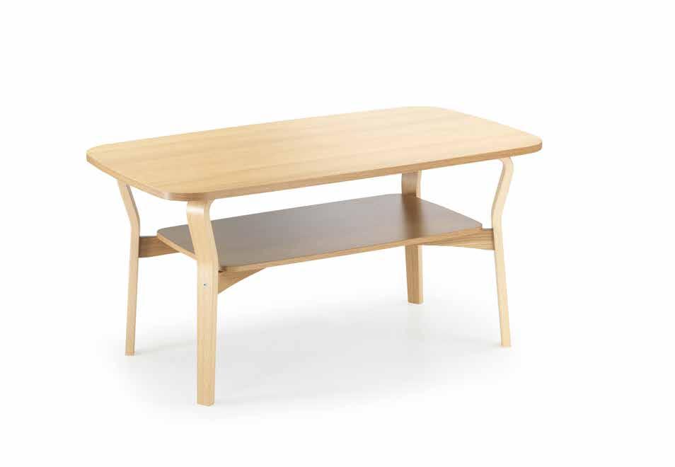 soffbord med hylla Duun coffee table with shelf