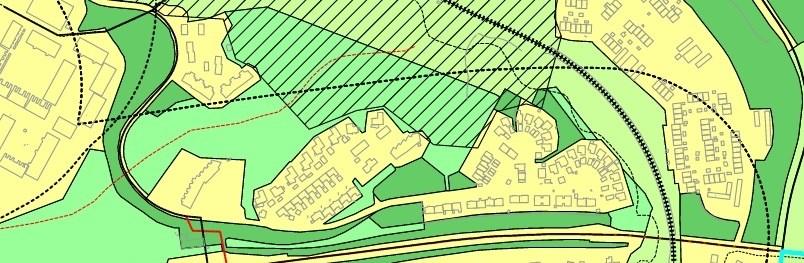 Side 2 2. Overordnede rammer og planer 2.1 Kommuneplanens arealdel 2012-2024 (KPA) Planområdet er i KPA regulert som boligområde og grønnstruktur og ligger i ytre sone.