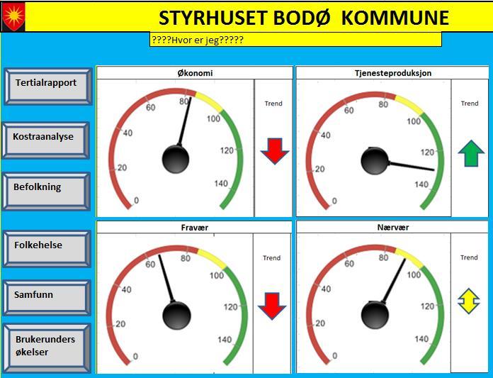 Presentasjonsformen til dette ledernivået skal ikke være vesentlig forskjellig fra det som benyttes av rådmann og kommunaldirektører.