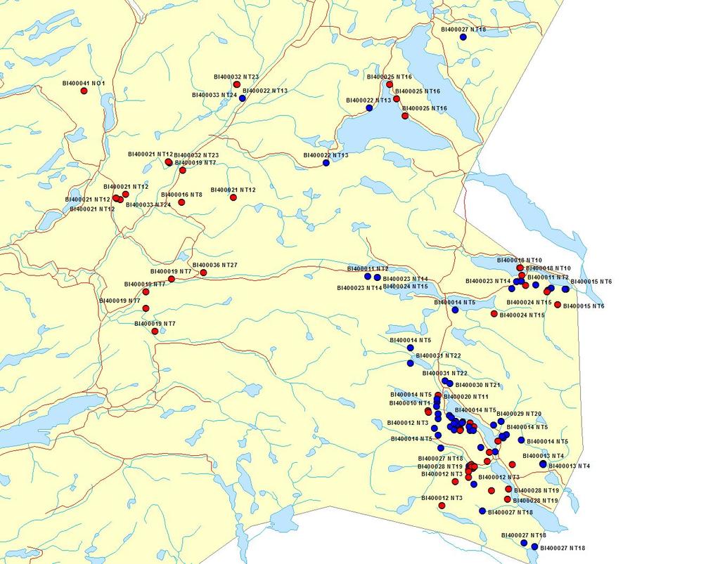 Utsnitt: Nord-Trøndelag -Lierne Eiken et al.