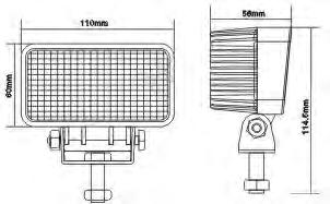 000 timer Beskrivelse: HML-0920 er spesielt designet for mest mulig effektivt super mini LED lys.