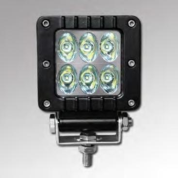 PL0224W 24 Watt LED m/60 gr. lysvinkel Antall LED LED type Spenning Fargetemperatur Lys-effekt Lysvinkel Linse Materiale Vanntetning Størrelse 6 stk.