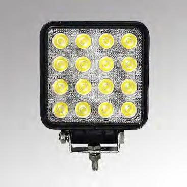HML-1748 48 Watt LED arbeidslys Leveres med enten bredt eller smalt lys! V.nr. Effekt LED Spenning Lumen Lysvink Tetn.