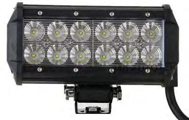 LED Lysramper OS serien V.nr. Effekt Spenning Lysbr. LED Type Mål Tetn. Lumen OS036C 36W. 9 30V 20 / 40 gr. CREE XBD 167x73x107mm IP68 2.650 OS072C 72W. 9 30V 20 / 40 gr. CREE XBD 305x73x107mm IP68 5.