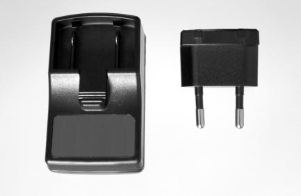 2 Nettadapterens karakteristikker Inngang: 100/240 V - 50/60 Hz. Utdata: 5V 1A.