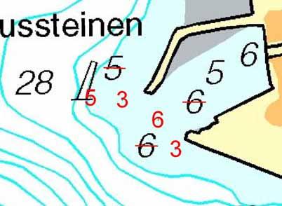 21/08 1065 Kart (Chart): 56 1186. * Sør-Helgeland. Skålvær. Grønøya. Jernstang reetablert. Slett tidligere Efs (T) 8/554/07. Jernstang i følgende posisjon er reetablert: 65 51.14' N, 12 10.