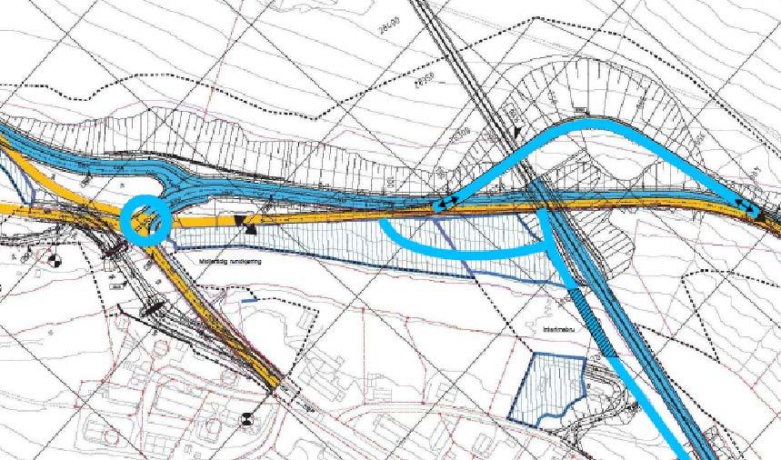 tunnelpåhugg SØR - 6 uker stenging av fv651 - Kortvarig