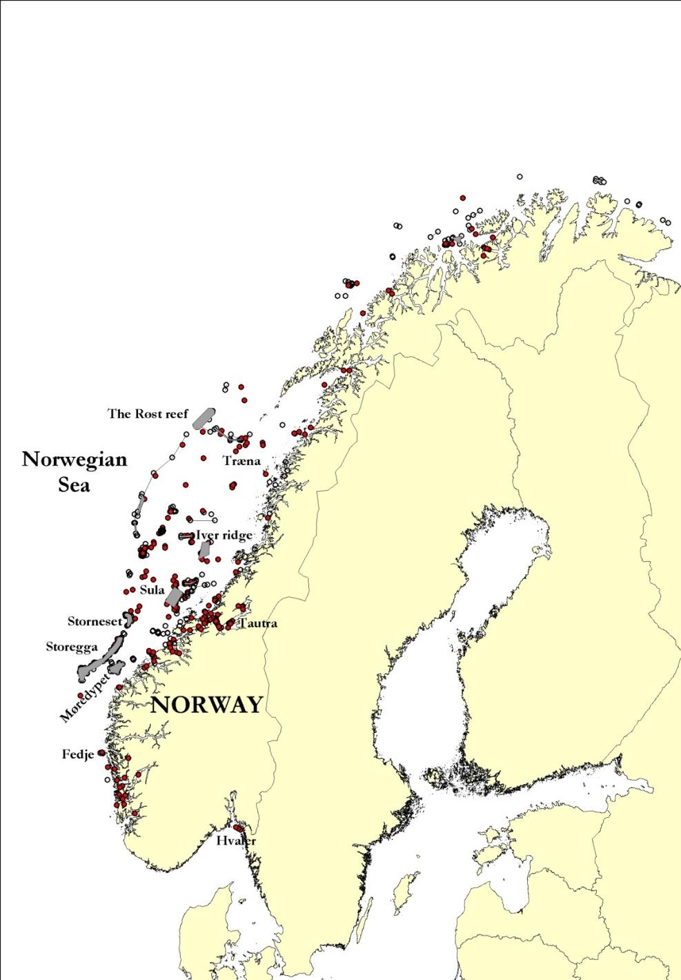 har fått vernestatus Reports by fishermen