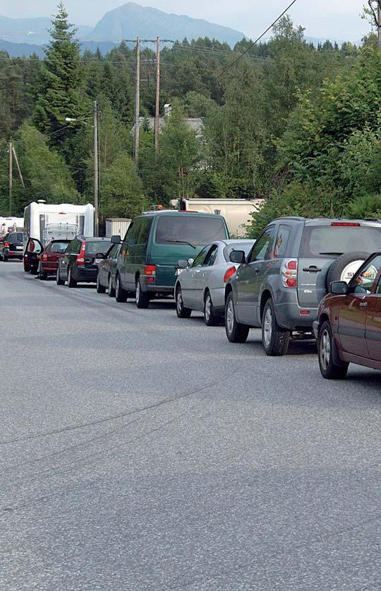 Vegtrafikkindeksen Vegtrafikkindeksen er berekna ut frå Statens Vegvesen sine om lag 280 maskinelle teljepunkt, der trafikken vert registrert kontinuerleg kvar time heile året.