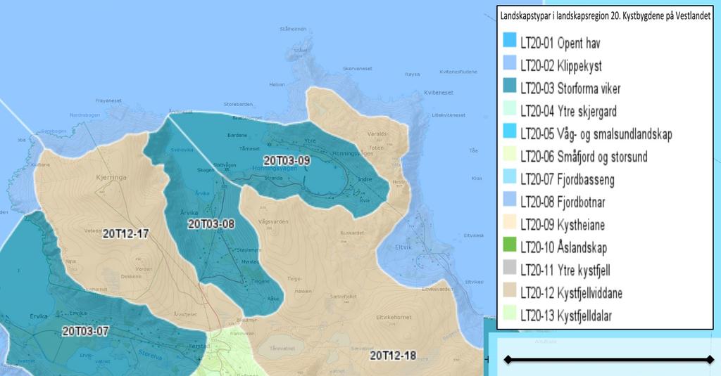 Planomtale - Detaljregulering for fv. 633 tunnel ved Kleiva, med konsekvensutgreiing Skildring av landskapet i plan- og influensområdet Skildringa baserer seg i hovudsak på eksisterande rapportar.