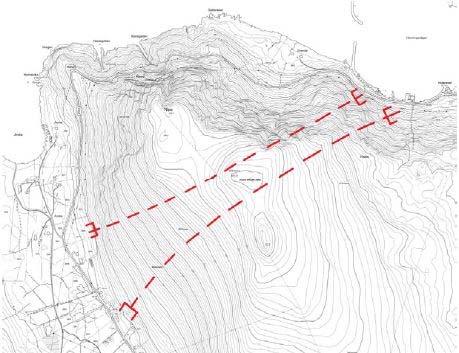 Etablering av ny vegtrase Etter innspel frå brukarar av vegen vart det i 2012 også vurdert veg i dagen til Honningsvåg.