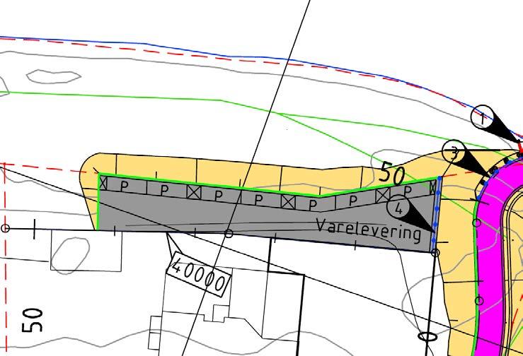 Etter møte har Innherred Bygg AS stilt seg positive til å frigi areal til gang- og sykkelveg.