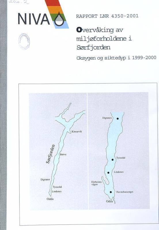 N IVAt^ rapport lnr 4350 " 200 Overvåking av %