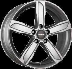 AUDI by Stadt Dia Bredde 16 x 7, 7.