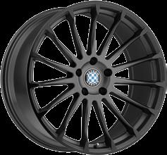 Matt Black Dia 17 x 8 RF