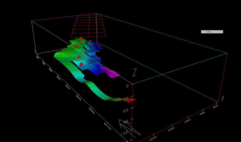 VEDLEGG 4c 3D presentasjon av botntopografi for det undersøkte