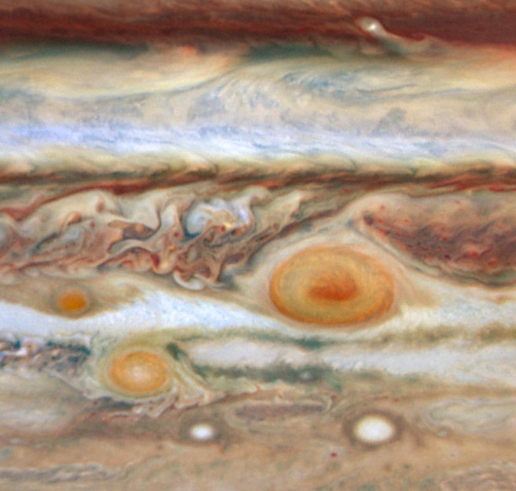 Den store røde flekken Jupiters magnefelt