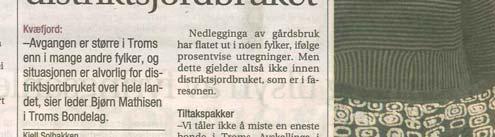 Vi må imidlertid godta at