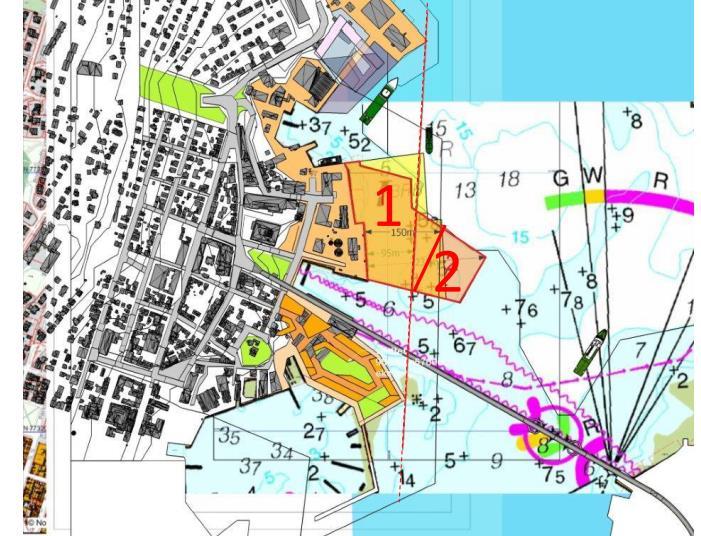 Landskap - utfyllinger i sjø (max) Maks