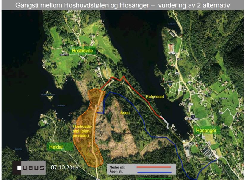 Side 4/7 transport av menneske og gods, best mogeleg tilpassing til busetnad, bumiljø, landskap, naturmangfald, kulturmiljø, vegetasjon og landbruksinteresser.