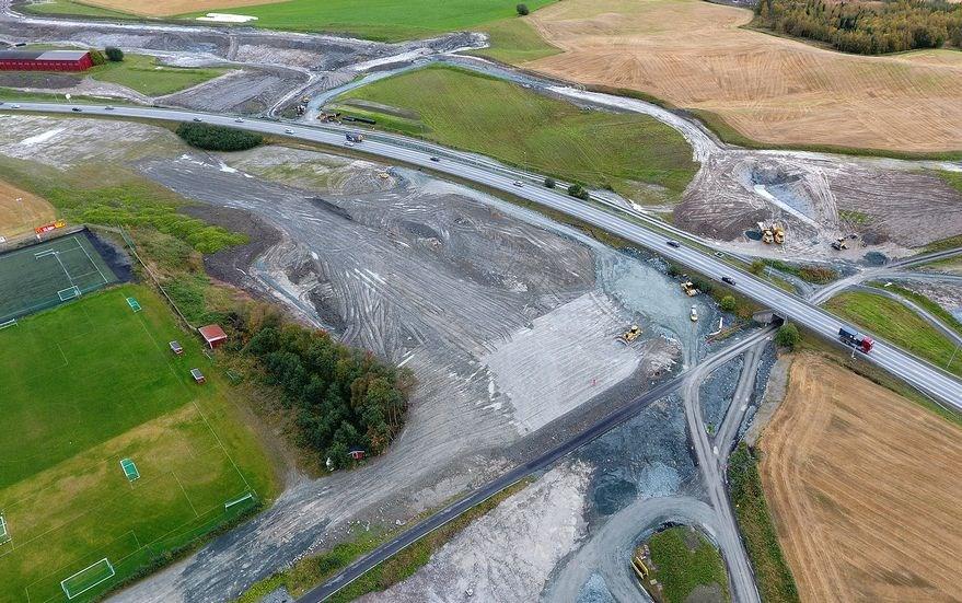 Midlertidig bygge- og anleggsområde Vil gjelde foran tidligere vedtatt plan i en periode Tidligere vedtatt plan skal