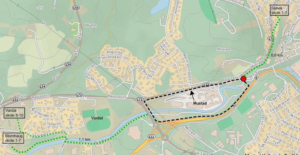 Uavhengig av dette kan vi ut fra erfaringer andre steder slå fast at situasjonen med to nærliggende vikepliktkryss ikke er heldig.