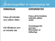 Det jeg skal fokusere på i dette innlegget er Senere reaksjoner, samt hvordan disse sykepleierne opplevde å bli møtt av sine kolleger og ledere.