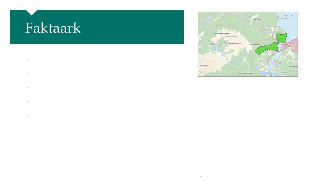 Faktaark Viktige fakta Beskrivelse