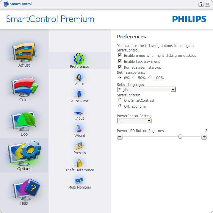 3. Bildeoptimering Etter å ha laget PIN-koden, vil boksen Theft Deterrence (Tyverisikring) vise Theft Deterrence Enabled (Tyverisikring aktivert) og gi en knapp for PIN Options (PIN-valg): Theft