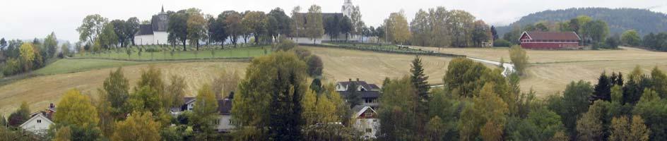 Til høyre anlegget til Høgskolen i