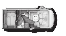 chic c-line I Priser og tekniske data Omfangsrikt standardutstyr: - Airbag, ESP, ASR, ABS, Hillholder - Førerhusutsynskonsept med stor synsvinkel - Ferskvannstank med 170 l volum - 2 store