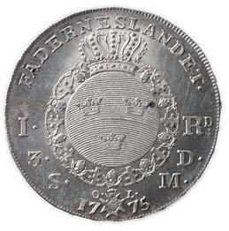 Riksdaler 1776. SM.