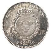 44 0 1 200,- 1063 1064 1065 1063 Sweden: 1/6 Riksdaler 1809. SM.