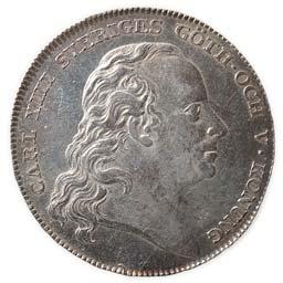 1103 Sweden: 1 Dukat 1814.