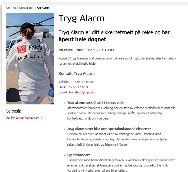 Tryg Alarm 15