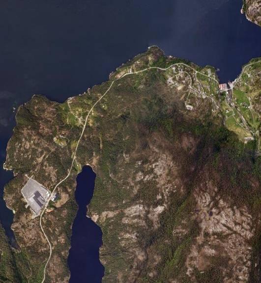 6.4 TOPOGRAFI/LANDSKAPSTREKK Planområdet ligg på eit høgdedrag vendt mot Kleppsvågen som er ein arm av Osterfjorden.