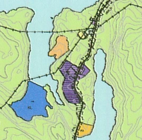 5. KOMMUNEPLAN Planområdet er i tråd med planomrisset markert i kommuneplanen for Osterøy 011 03.