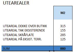 Planområdet ligger inntil Lisa Kristoffersens plass som i KDP for torg og møteplasser er avmerket som eksisterende lokalt torg/møteplass. Ved å legge handelsarealer i 1 etg.