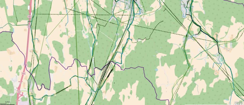 3.3. Kroer/sørlige Ås: Ønskede sykkelveier og innspill trafikksikkerhet Her er det ønske om sykkelvei langs Kroerveien ved Danskerud.