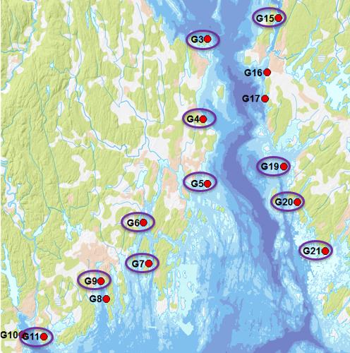 En metode hvis det er første gang stasjonen blir undersøkt, og en annen dersom stasjonen er undersøkt tidligere.