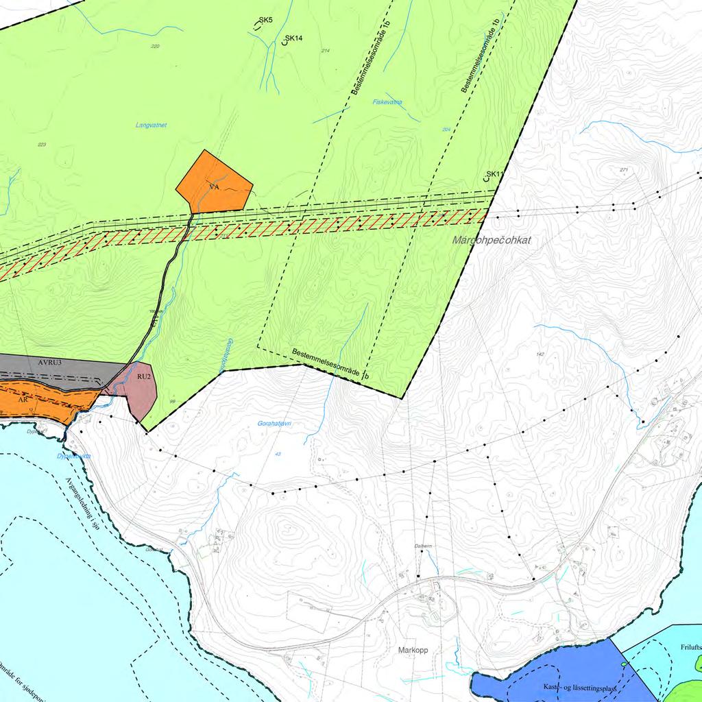 2) Videreføring av reguleringsplan for Ulveryggen avfallsdeponi Samferdselsanlegg og teknisk infrastruktur (AVRU3) Juridiske linjer og