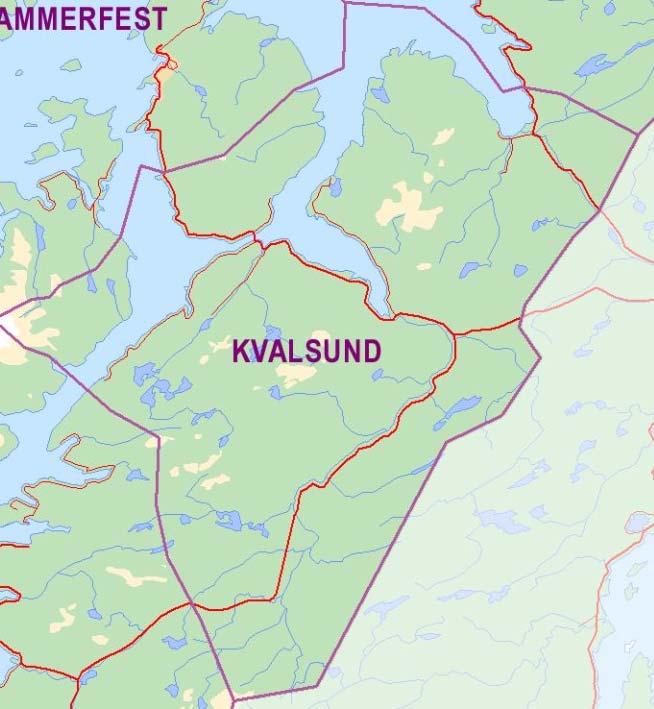 Vedlegg 5.3 2 Areal: 1844 km Reindrift: ca. 97 % Areal: 0,4 km 2 Industri: ca. 0,02 % 4.