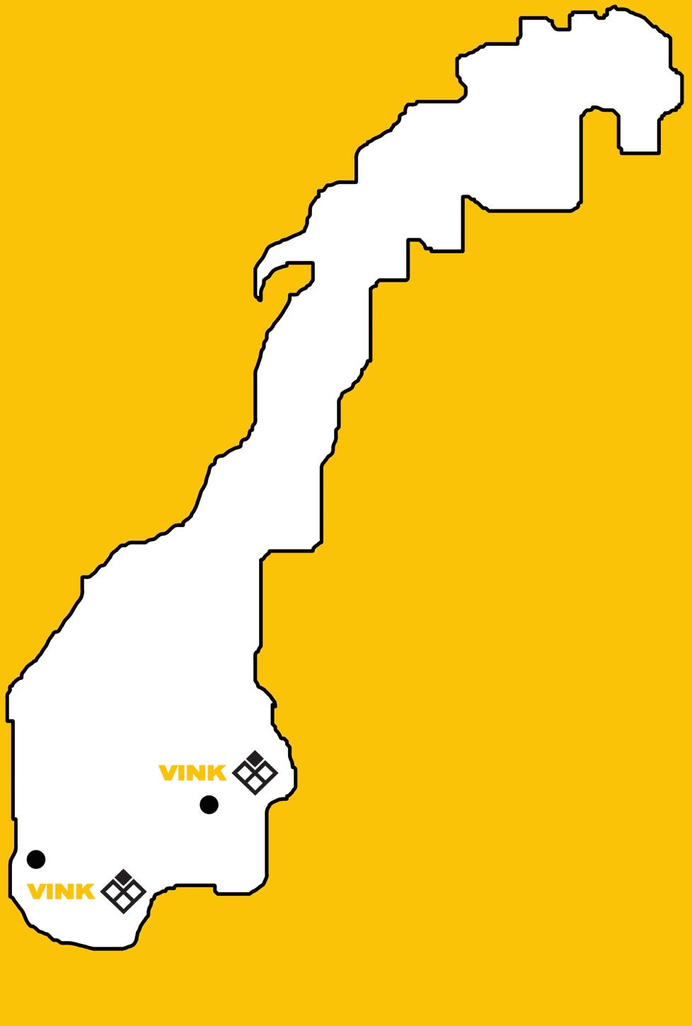 VINK Norway AS, hovedkontor Bjørnerudveien 8, 1266 OSLO PB 59 Holmlia, 1201 OSLO Telefon 22 76 60 00 Fax 22 76 60 01