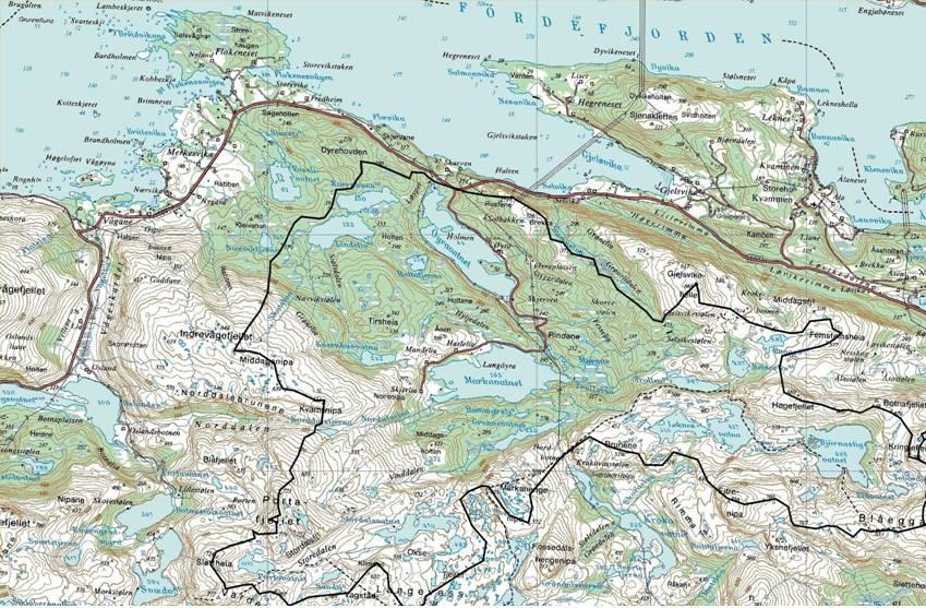 2 Oversikt Øvre Markevatn kraftverk Øvre