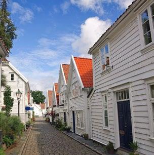 En 20 minutters spasertur langs bryggen, eller