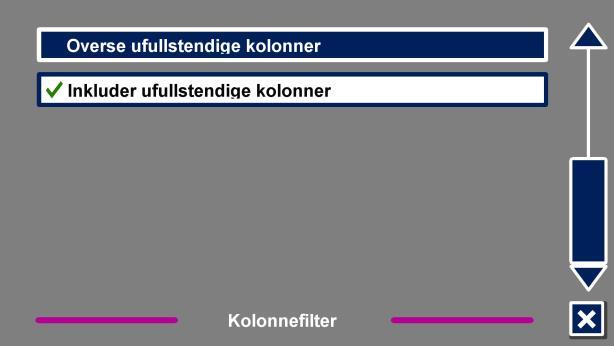 Valget Optimal blir anbefalt og vil gi best gjenkjenning. Valget Rask er ment for enkle dokumenter uten f.eks. kolonner og bilder, med dette valget blir tekstgjenkjenningen opptil 30% raskere. 5.2.6.