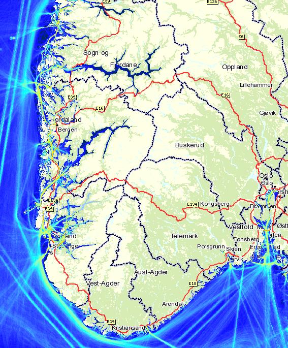 Litt om Kystverket Utgangspunktet for vårt arbeid - sjøtrafikk Sikre trygg ferdsel i norske farvann