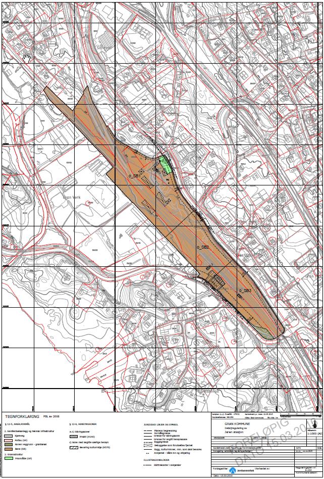 Planforslaget Plankart Forslag