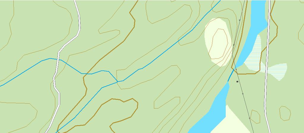 Naturtypelokalitet/kjerneområde Rutenett 1km